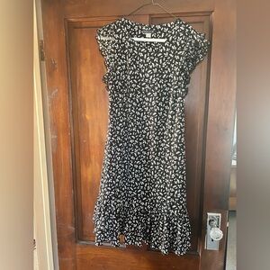 Tommy Hilfiger Floral black and white dress